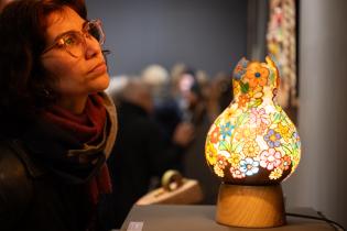 Inauguración de la 4ª bienal del objeto artesanal en el Museo 