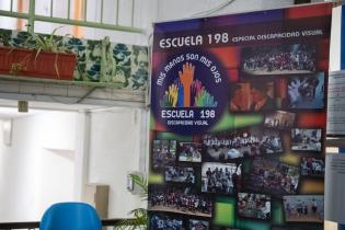 20250623dicimouyvc0065.jpg Presentación de maqueta háptica en la Escuela Nº 198 para ni