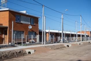 Inauguración de viviendas por realojo del asentamiento "El Che"