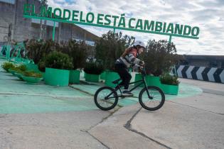 Escuelita de BMX en el Espacio Modelo 