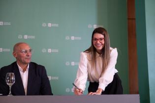 20250710dicimouyjmr4360.jpg Firma de asunción del intendente, Mario Bergara y alcaldes