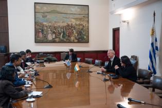  La Intendencia de Montevideo se reúne con las empresas indias 
