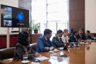  La Intendencia de Montevideo se reúne con las empresas indias 