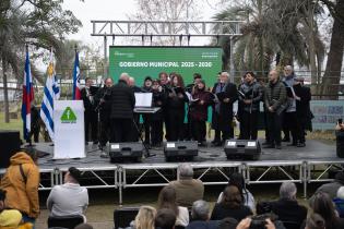 Asunción de nuevas autoridades en el Municipio F  