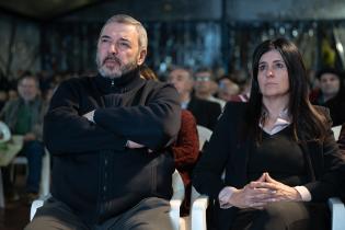 Asunción de la alcaldesa del Municipio E, Mercedes Ruiz