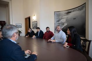  Intendente, Mario Bergara se reúne coordinadores de bancadas d