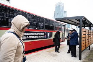 Traslado de parada de transporte por  comienzo de obras de ampli