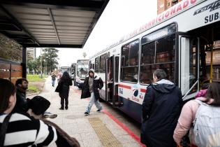 Traslado de parada de transporte por  comienzo de obras de ampli