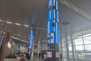 Obras del Museo Blanes en el aeropuerto Internacional el Dorado 