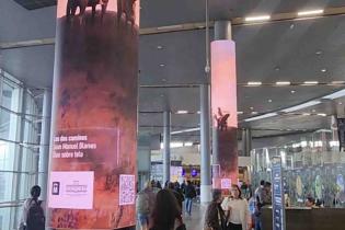 Obras del Museo Blanes en el aeropuerto Internacional el Dorado 