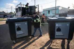 Nuevo servicio de recolección de residuos en el barrio "Los sue