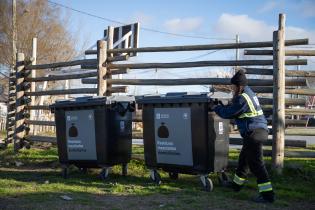 Nuevo servicio de recolección de residuos en el barrio "Los sue