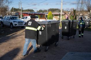 Nuevo servicio de recolección de residuos en el barrio "Los sue
