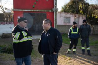 Nuevo servicio de recolección de residuos en el barrio "Los sue
