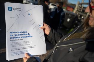 Nuevo servicio de recolección de residuos en el barrio "Los sue