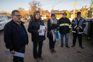 Nuevo servicio de recolección de residuos en el barrio "Los sue