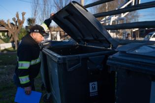 Nuevo servicio de recolección de residuos en el barrio "Los sue