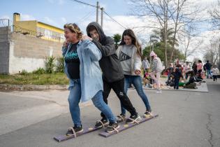 Peatonal barrial en el Municipio F
