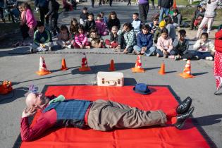 Peatonal barrial en el Municipio F
