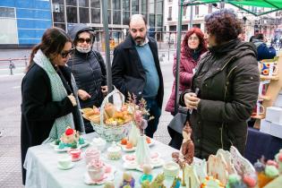 Feria de la Economía Social y Solidaria en Plaza de los Treinta