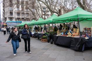 Feria de la Economía Social y Solidaria en Plaza de los Treinta