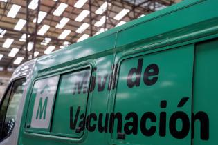 Vacunatorio móvil, en el festival gastronómico Montevideo Pop Up del Espacio Modelo
