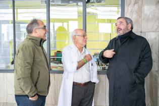 Intendente Mario Bergara, asiste a la fundación de Amigos del P