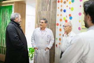 Intendente Mario Bergara, asiste a la fundación de Amigos del P