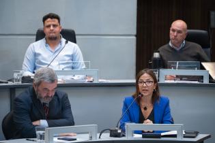20250828dicimouyjmr8562.jpg Intendente Mario Bergara, asiste a la Junta Departamental de Mon