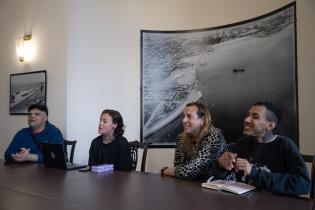 Reunión del intendente Mario Bergara con el colectivo Trans del