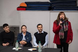  Inauguración de obra del Presupuesto Participativo en el club 