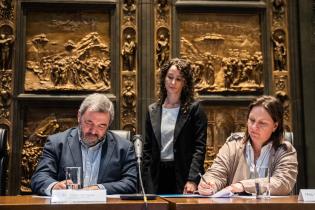 Firma de convenio con ANEP por jornada departamental "Cultura y 