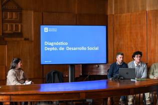 Presentación de diagnóstico del Departamento de Desarrollo Soc