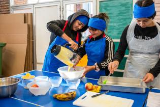 Curso de Cocina Uruguay en Liceo N°51