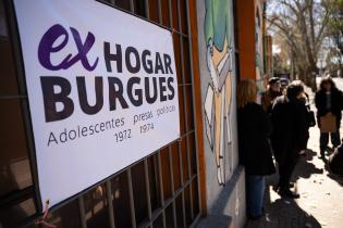 Recorrida de autoridades de la División de DDHH y secretarías Recorrida de autoridades de la División de DDHH y secretarías por ex Hogar Burgues