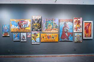 20250906dicimouypd4816.jpg Inauguración de exposición " Montevideo ciudad de superheroes"