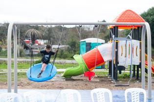 Inauguración de obra del Presupuesto Participativo: Plaza inclu