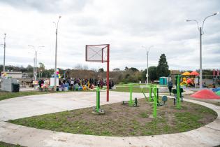 Inauguración de obra del Presupuesto Participativo: Plaza inclu