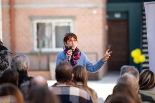 Inauguración de viviendas por realojo del asentamiento Santa Ma
