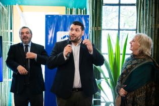 lntendente Mario Bergara, participa en el lanzamiento de la nue lntendente Mario Bergara, participa en el lanzamiento de la nue