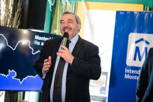 20250912dicimouypd6584.jpg lntendente Mario Bergara, participa en el lanzamiento de la nue