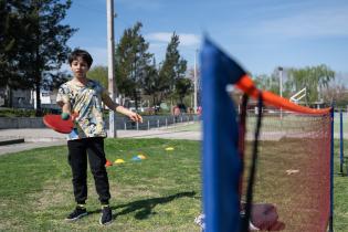 Peatonal barrial en el Municipio A