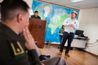 Servicio de Geomática presenta proyectos en las Jornadas Nacion