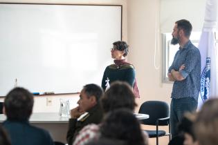 Servicio de Geomática presenta proyectos en las Jornadas Nacion