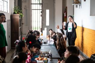 Taller de alimentación saludable del concejo de niños y niñas