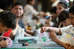 Taller de alimentación saludable del concejo de niños y niñas