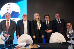 Intendente Mario Bergara participa en almuerzo de ADM
