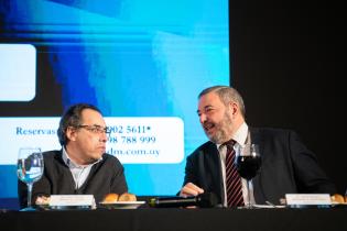 Intendente Mario Bergara participa en almuerzo de ADM
