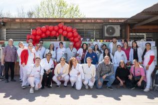 Directora de Salud María Noel Battaglino, participa de activida