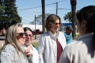 Directora de Salud María Noel Battaglino, participa de activida